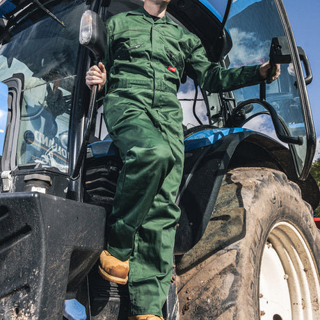 This is an image of Timco - Workman Overall - Greener Pastures Medium 42 (1 Each Bag) WOGPM