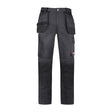 This is an image of Timco - Workman Trousers - Grey/Black W32 L32 (1 Each Bag) WTGBK3232