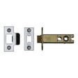 High quality image of the York Security Architechtural Tubular Latch 4" Polished Chrome Finish | Sku. ykal4-pc-pn | Discounted prices available from Trade Door Handles