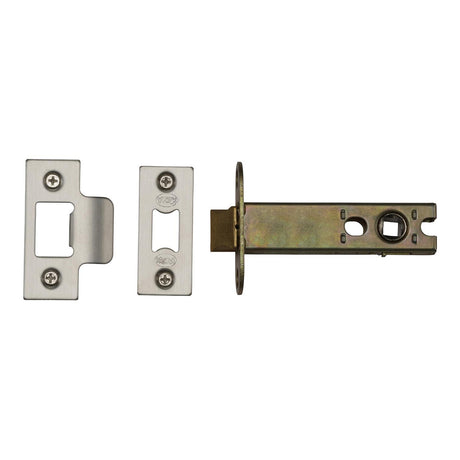 High quality image of the York Security Architectural Tubular Latch 5 Satin Chrome/Nickel Finish | Sku. ykal5-sn-sc | Discounted prices available from Trade Door Handles