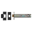 High quality image of York Security - Architectural Tubular Latch 5" - Matt Black | Sku. ykal5n-blk | available to order from Trade Door Handles in Kendal.