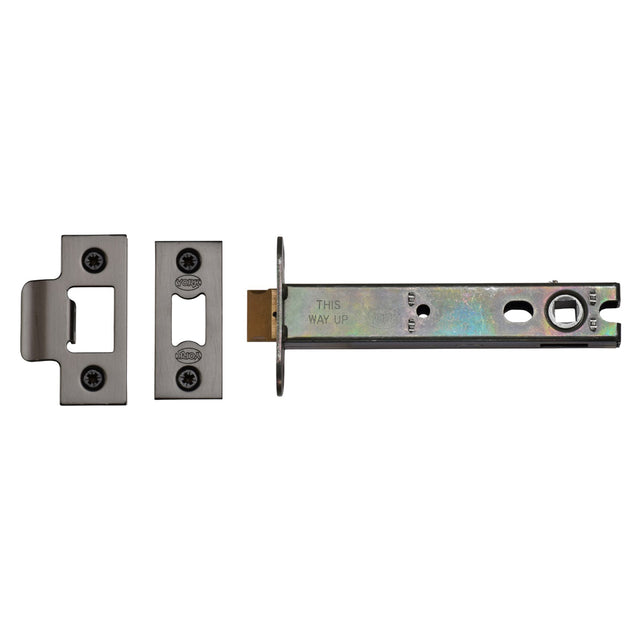 High quality image of York Security - Architectural Tubular Latch 5" - Matt Bronze | Sku. ykal5n-mb | available to order from Trade Door Handles in Kendal.