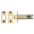 High quality image of the York Security Architechtural Tubular Bathroom Deadbolt Nickel & Brass Finish | Sku. ykbdb4-pb | Discounted prices available from Trade Door Handles