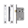 High quality image of York - Bathroom Lock 2 1/2" PC&PN | Sku. ykbl2n-pc-pn | available to order from Trade Door Handles in Kendal.