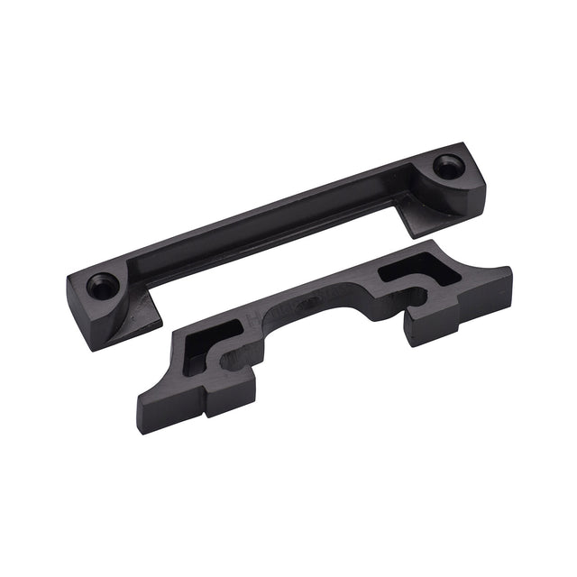 High quality image of the Heritage Brass York Tubular Latch Rebate Kit Matt Bronze Finish
 | Sku. ykrbtl-mb | Discounted prices available from Trade Door Handles