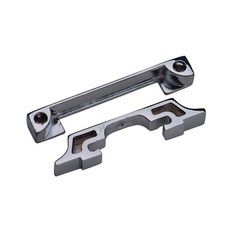 High quality image of the Heritage Brass York Tubular Latch Rebate Kit Polished Chrome Finish
 | Sku. ykrbtl-pc | Discounted prices available from Trade Door Handles