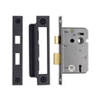 High quality image of York - 3 Lever Sash Lock 2 1/2" BLK | Sku. yksl32n-blk | available to order from Trade Door Handles in Kendal.