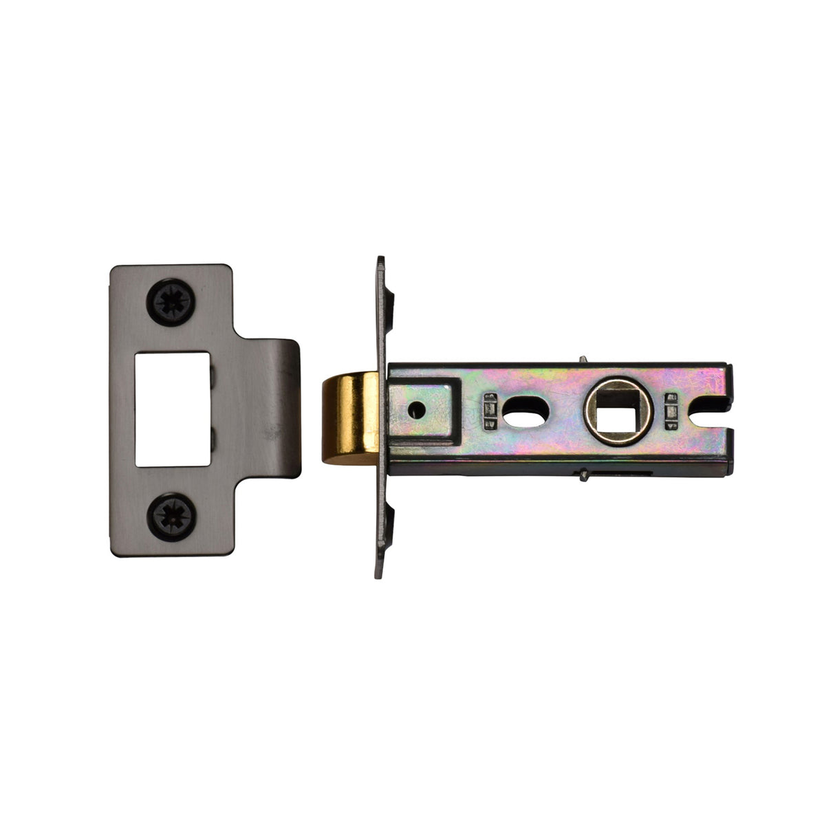 High quality image of York - York Tubular Latch 2 1/2" Matt Bronze Finish | Sku. yktl2n-mb | available to order from Trade Door Handles in Kendal.