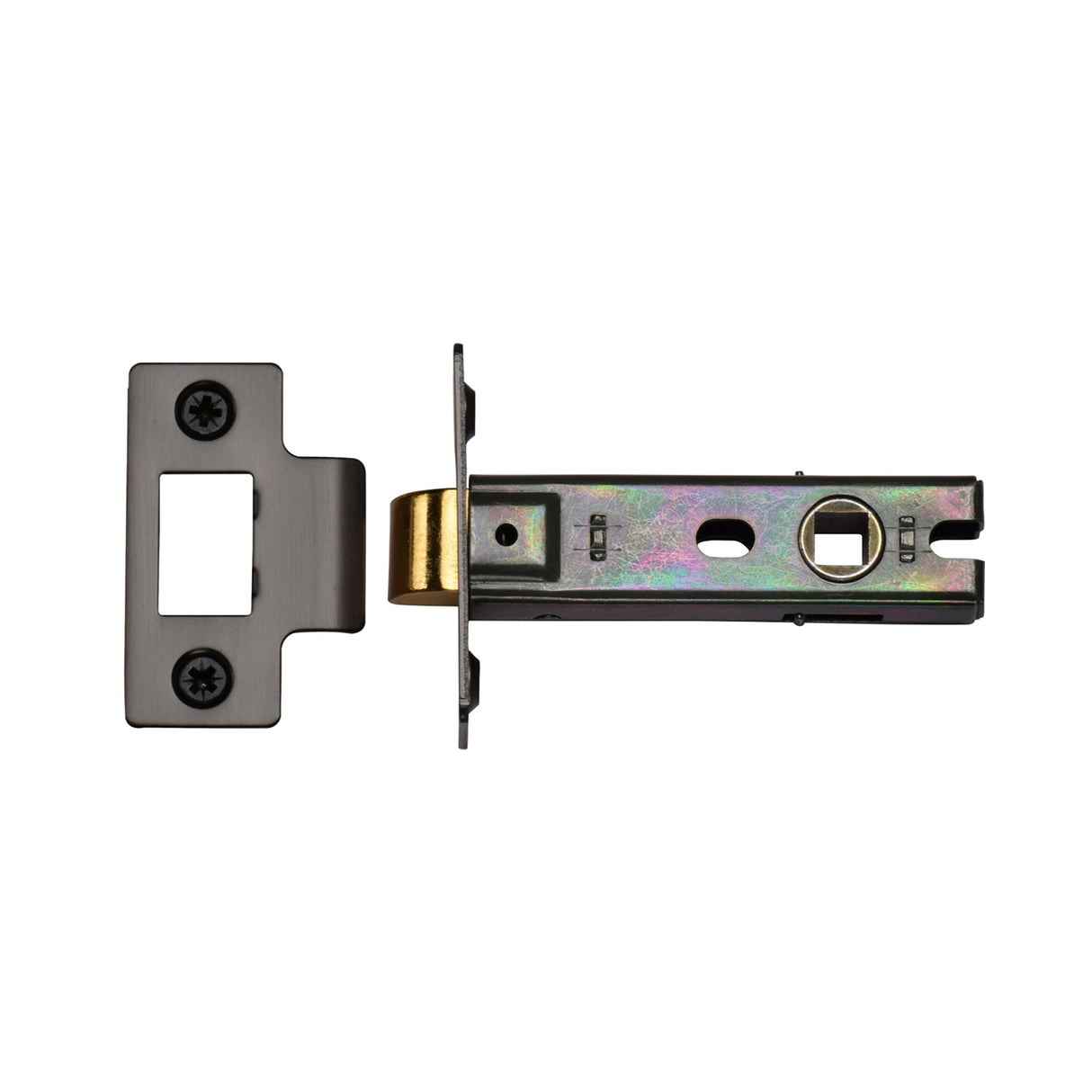 High quality image of York - York Tubular Latch 3 Matt Bronze Finish | Sku. yktl3n-mb | available to order from Trade Door Handles in Kendal.