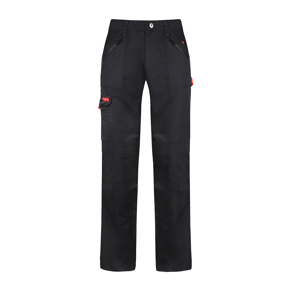 This is an image of Timco - Yardsman Trousers - Black W36 L32 (1 Each Bag) YTBK3632