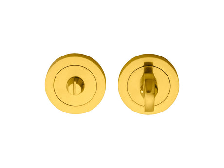 High quality image of Carlisle Brass - Turn and Release - Polished Brass | Sku. aa12 | Trade Door Handles.