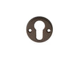 High quality image of Carlisle Brass - Euro Profile Escutcheon - Dark Bronze | Sku. aa145db | Trade Door Handles.
