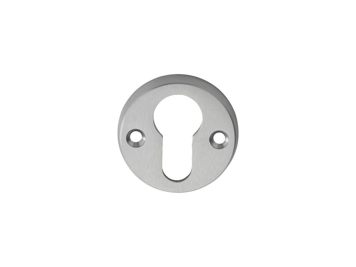 High quality image of Carlisle Brass - Euro Profile Escutcheon - Satin Chrome | Sku. aa145sc | Trade Door Handles.