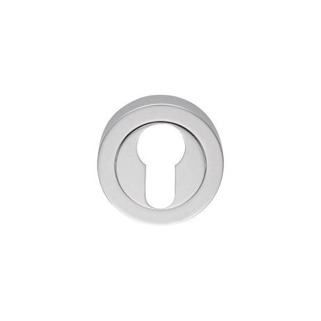 High quality image of Manital - Euro Profile Escutcheon - Polished Chrome | Sku. aa1cp | Trade Door Handles.