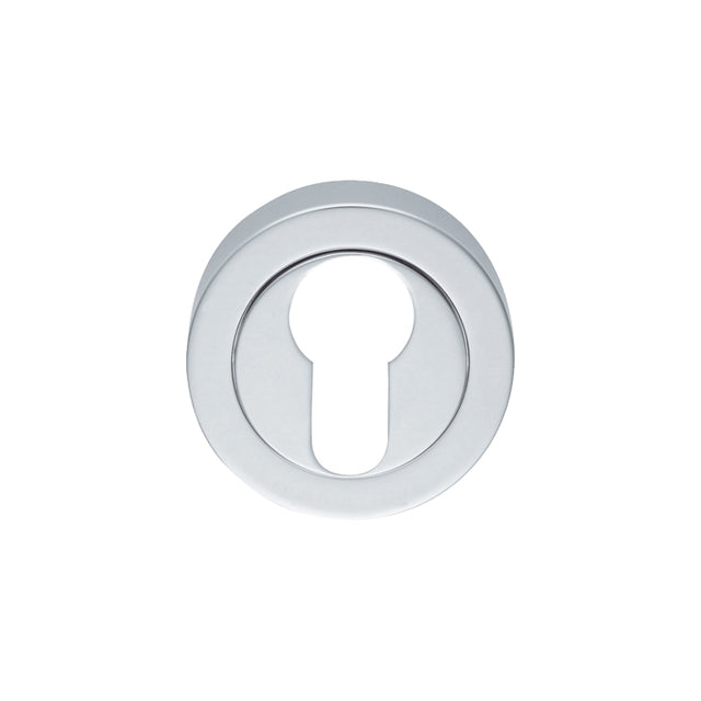 High quality image of Manital - Euro Profile Escutcheon - Satin Chrome | Sku. aa1sc | Trade Door Handles.