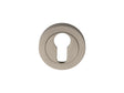 High quality image of Manital - Euro Profile Escutcheon - Satin Nickel | Sku. aa1sn | Trade Door Handles.