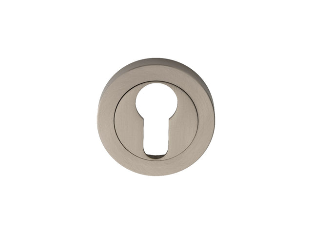 High quality image of Manital - Euro Profile Escutcheon - Satin Nickel | Sku. aa1sn | Trade Door Handles.