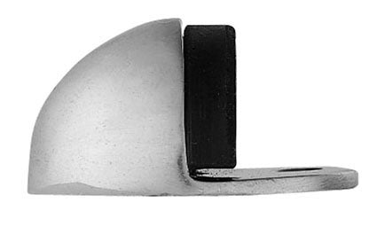 High quality image of Carlisle Brass - Oval Floor Mounted Door Stop - Polished Chrome | Sku. aa20cp | Trade Door Handles.