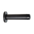 High quality image of Carlisle Brass - Cylinder Pattern Door Stop - with Rose - Matt Black | Sku. aa21mb | Trade Door Handles.