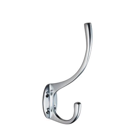 High quality image of Carlisle Brass - Hat and Coat Hook - Satin Chrome | Sku. aa25sc | Trade Door Handles.
