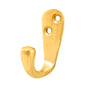 High quality image of Carlisle Brass - Victorian Robe Hook - Polished Brass | Sku. aa26 | Trade Door Handles.