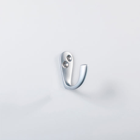 High quality image of Carlisle Brass - Victorian Robe Hook - Satin Chrome | Sku. aa26sc | Trade Door Handles.