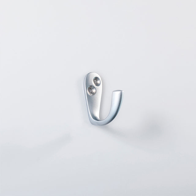 High quality image of Carlisle Brass - Victorian Robe Hook - Satin Chrome | Sku. aa26sc | Trade Door Handles.