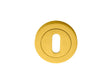 High quality image of Manital - Standard Profile Escutcheon - Polished Brass | Sku. aa3 | Trade Door Handles.