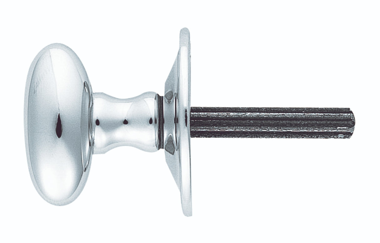 High quality image of Carlisle Brass - Oval Thumb Turn - Polished Chrome | Sku. aa33cp | Trade Door Handles.