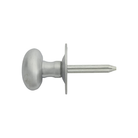 High quality image of Carlisle Brass - Oval Thumb Turn - Satin Chrome | Sku. aa33sc | Trade Door Handles.