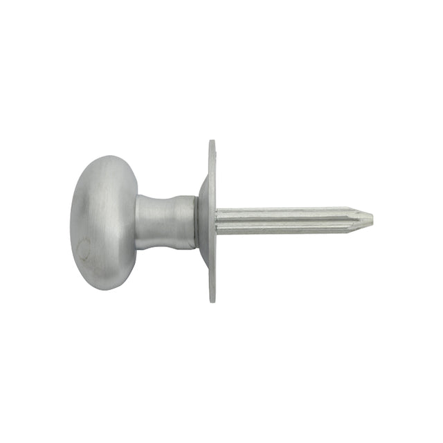 High quality image of Carlisle Brass - Oval Thumb Turn - Satin Chrome | Sku. aa33sc | Trade Door Handles.