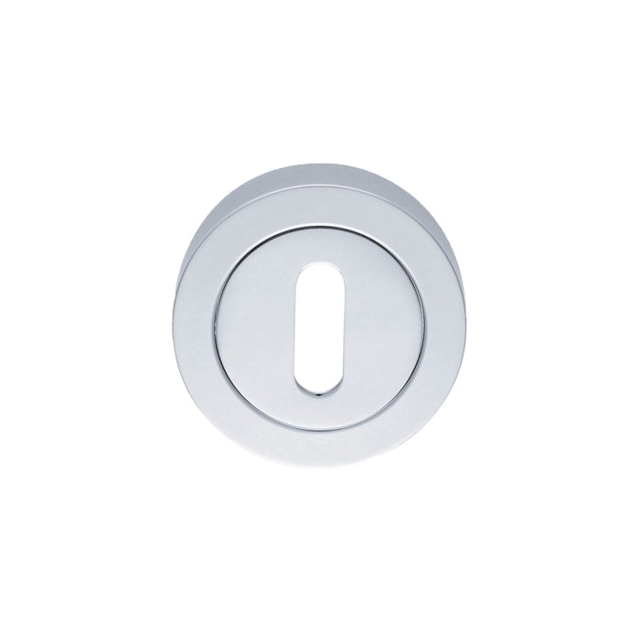 High quality image of Manital - Standard Profile Escutcheon - Satin Chrome | Sku. aa3sc | Trade Door Handles.