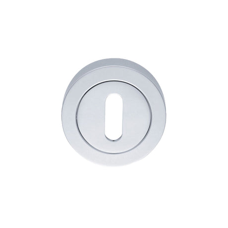 High quality image of Manital - Standard Profile Escutcheon - Satin Chrome | Sku. aa3sc | Trade Door Handles.