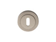 High quality image of Manital - Standard Profile Escutcheon Satin Nickel | Sku. aa3sn | Trade Door Handles.