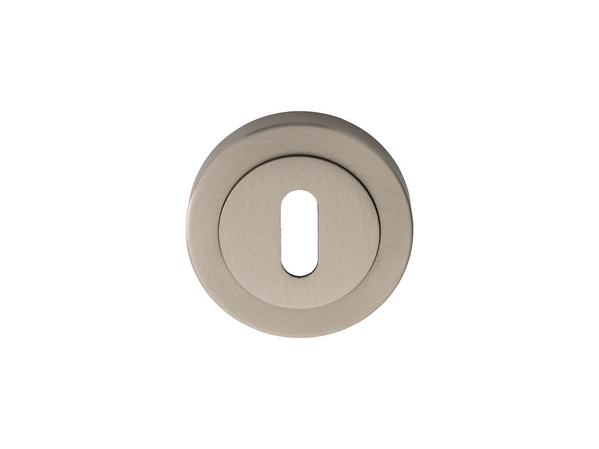 High quality image of Manital - Standard Profile Escutcheon Satin Nickel | Sku. aa3sn | Trade Door Handles.