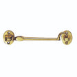 High quality image of Carlisle Brass - Silent Pattern Cabin Hook 154mm - Polished Brass | Sku. aa62 | Trade Door Handles.