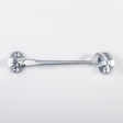 High quality image of Carlisle Brass - Silent Pattern Cabin Hook 154mm - Satin Chrome | Sku. aa62sc | Trade Door Handles.