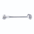 High quality image of Carlisle Brass - Silent Pattern Cabin Hook 196mm - Satin Chrome | Sku. aa63sc | Trade Door Handles.
