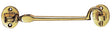 High quality image of Carlisle Brass - Silent Pattern Cabin Hook 300mm - Polished Brass | Sku. aa65 | Trade Door Handles.