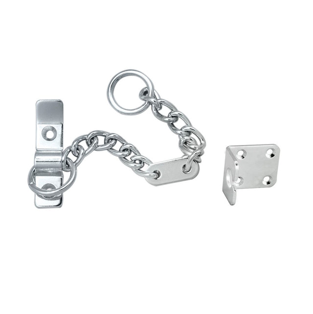 High quality image of Carlisle Brass - Heavy Door Chain - Satin Chrome | Sku. aa75sc | Trade Door Handles.