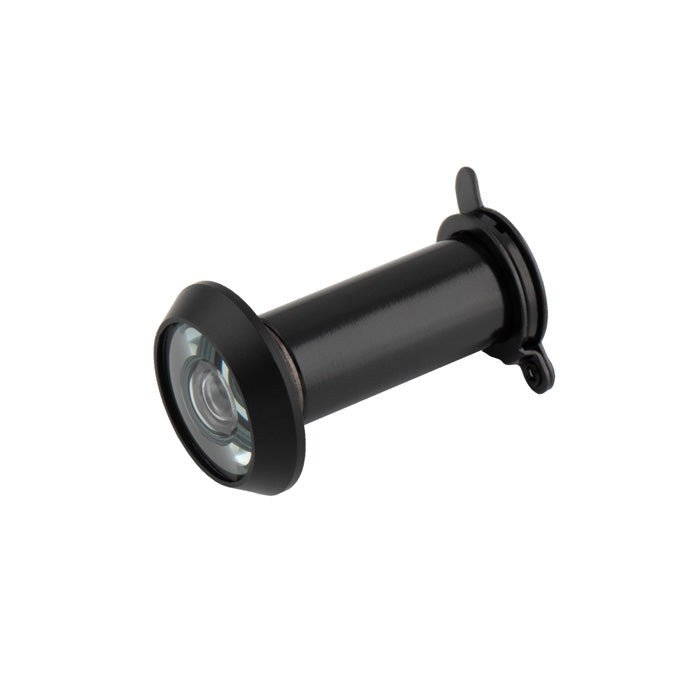 High quality image of Eurospec - Door Viewer Matt Black - Matt Black | Sku. aa77mb | Trade Door Handles.