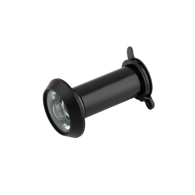 High quality image of Eurospec - Door Viewer Matt Black - Matt Black | Sku. aa77mb | Trade Door Handles.