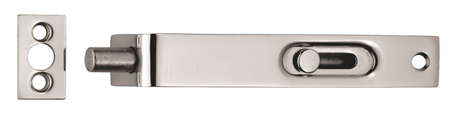 High quality image of Carlisle Brass - Sunk Slide Flush Bolt - Polished Chrome | Sku. aa79cp | Trade Door Handles.