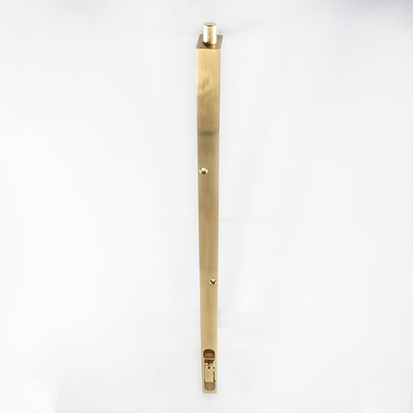 High quality image of Carlisle Brass - Lever Action Flush Bolt 457mm - Polished Brass | Sku. aa818 | Trade Door Handles.