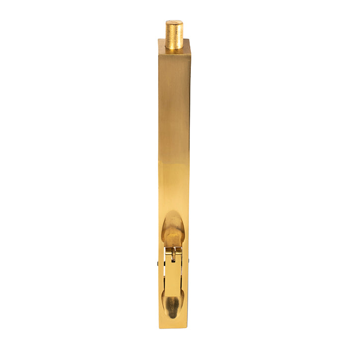 High quality image of Carlisle Brass - Lever Action Flush Bolt 204mm - Polished Brass | Sku. aa81 | Trade Door Handles.