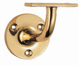 High quality image of Carlisle Brass - Heavyweight Handrail Bracket - Polished Brass | Sku. aa86 | Trade Door Handles.