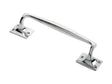 High quality image of Carlisle Brass - Pub Style Pull Handle - Polished Chrome | Sku. aa92cp | Trade Door Handles.