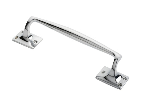 High quality image of Carlisle Brass - Pub Style Pull Handle - Polished Chrome | Sku. aa92cp | Trade Door Handles.