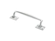 High quality image of Carlisle Brass - Pub Style Pull Handle - Satin Chrome | Sku. aa92sc | Trade Door Handles.