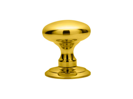 High quality image of Carlisle Brass - Ice Large Mortice Knob - Polished Brass | Sku. ac050 | Trade Door Handles.